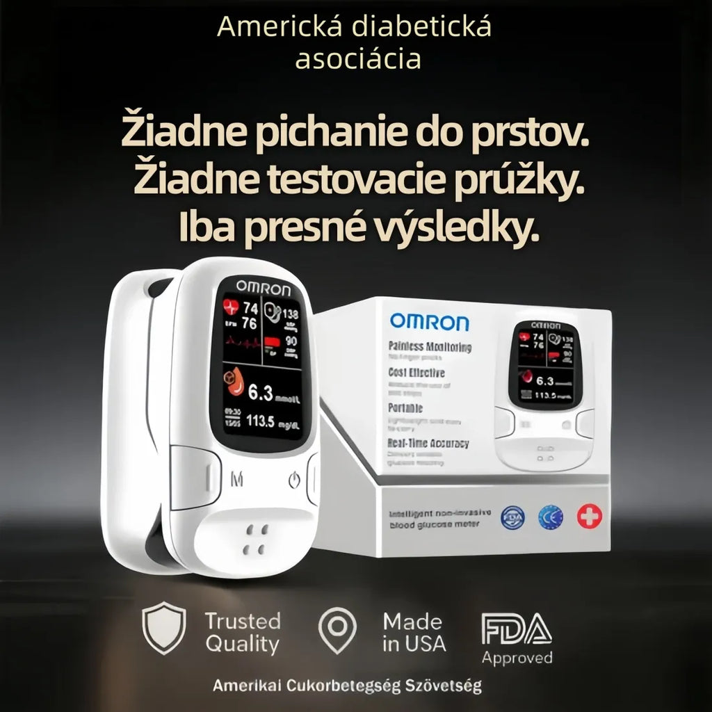 🔥 Omron™ 2026 Nový neinvazívny inteligentný glukomer – meranie glukózy bez ihiel a bez bolesti