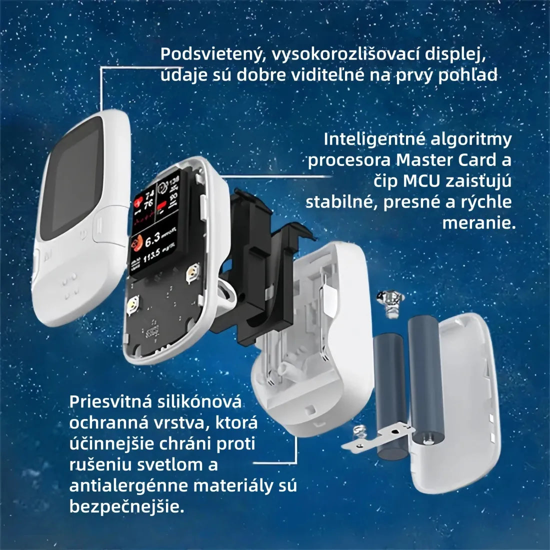 🔥 Omron™ 2026 Nový neinvazívny inteligentný glukomer – meranie glukózy bez ihiel a bez bolesti